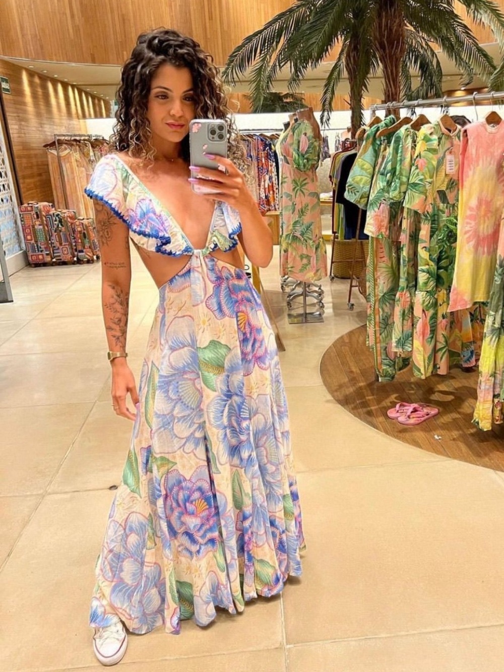 FARM Rio Magia de Chita Maxi Dress